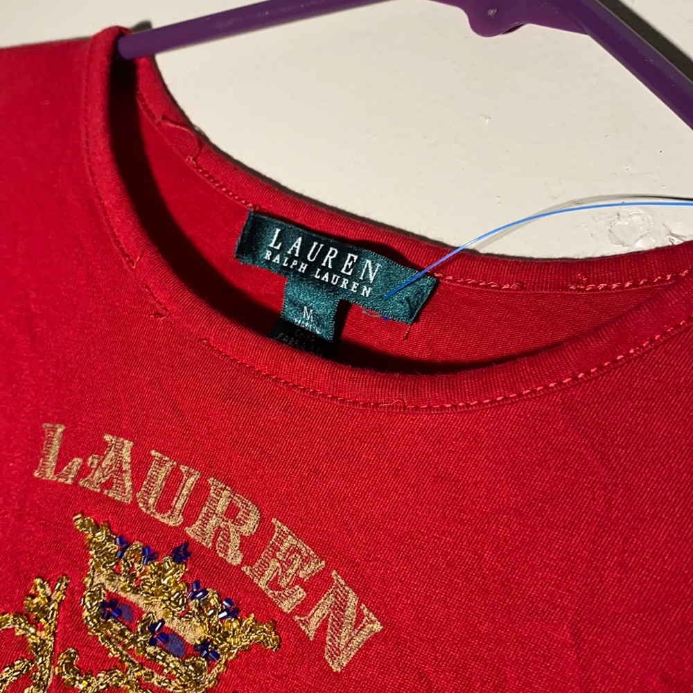 2 beautiful vintage Ralph Lauren t shirts